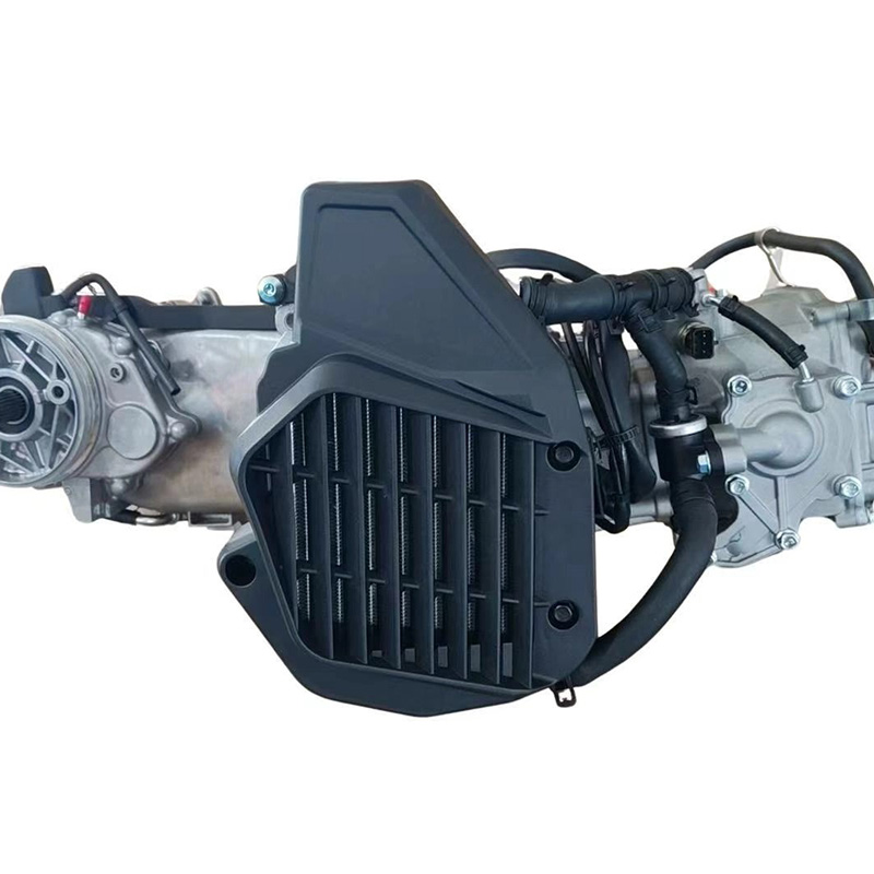 Conjunto de motor de scooter de 160 cc refrigerado por agua con doble amortiguador