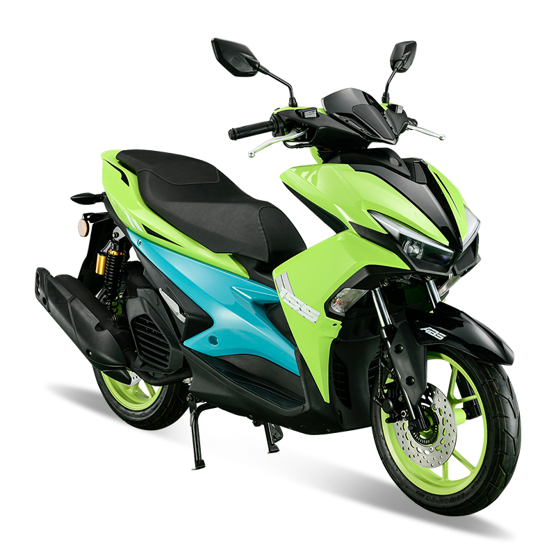 Motocicleta de 170 cc con diseño elegante y rendimiento deportivo de la generación NVX2